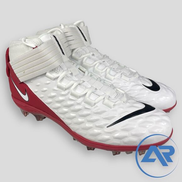 Nike Force Savage Pro 2 'White Team Crimson' Men's Size 14.5 BV3969-103 - Picture 1 of 7
